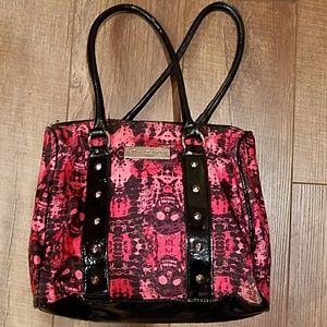 Betsey Johnson skull purse